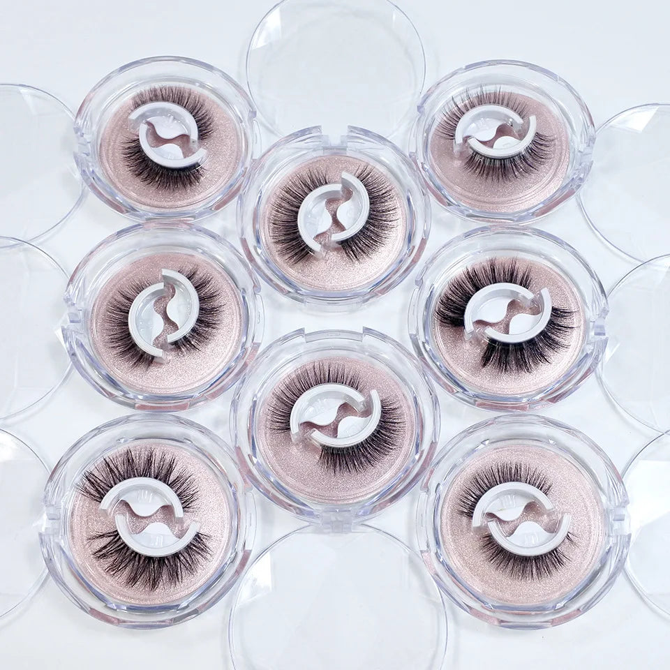 Rose® FalseLashes 1+1 GRATIS: Wiederverwendbar Selbstklebend Wimpern
