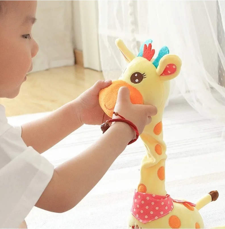 Kletshuts™ DancingGiraffe: Interaktiv Musik Spielen Und Tanzen Giraffe Kinder Spielzeug