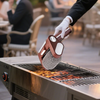 Cleaner Pro° GrillCleaner: Wiederaufladbarer Elektrischer Bürstenloser Grillreiniger Roller