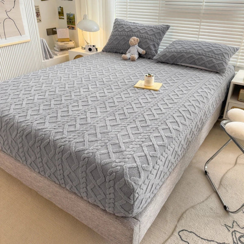 FluffySheets - Ultra Weich Und Warm Qualität Bett Blatt Satz