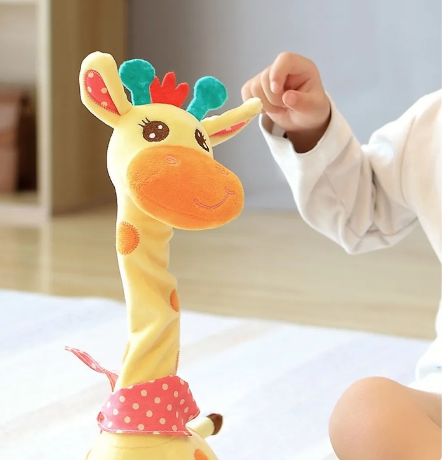 Kletshuts™ DancingGiraffe: Interaktiv Musik Spielen Und Tanzen Giraffe Kinder Spielzeug