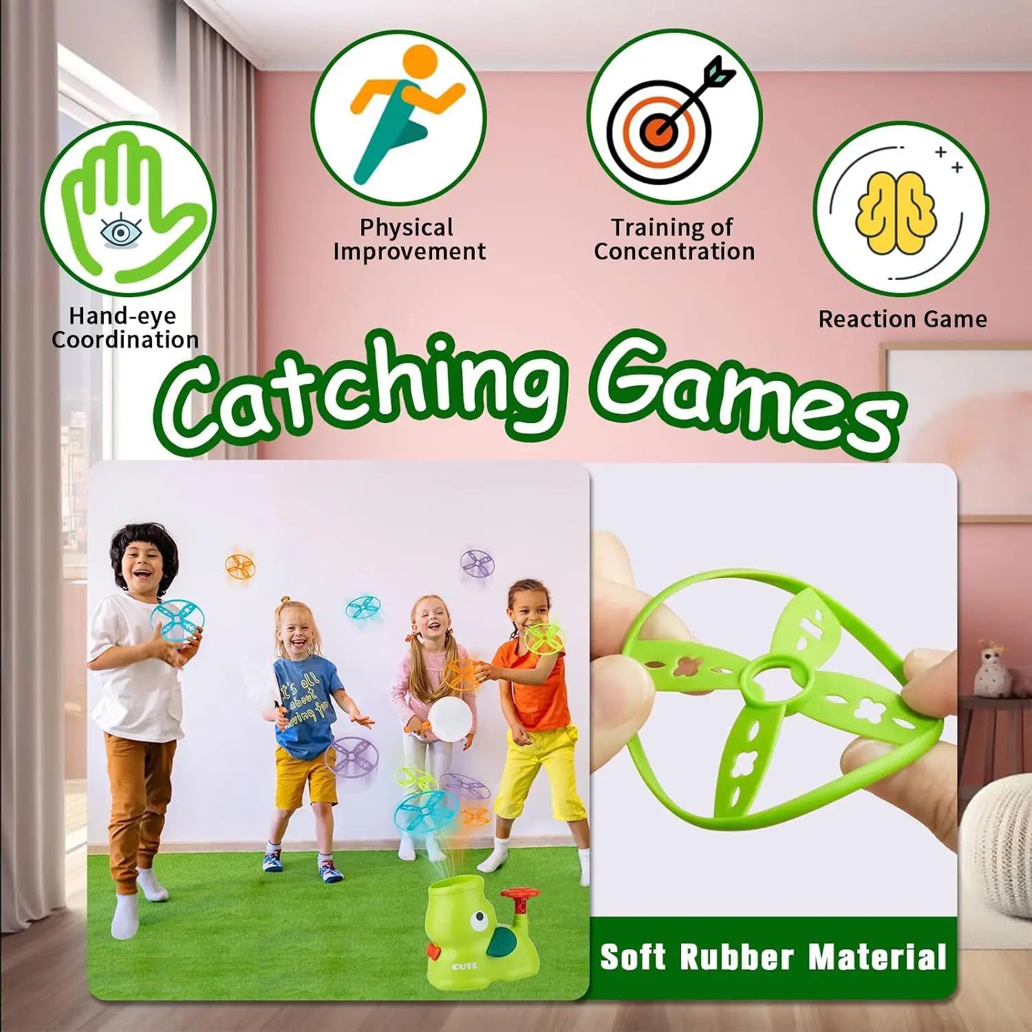 Kletshuts™ AirLauncher: Fliegen Luft Drall Startgerät