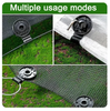 GlideHold® ShadeClips: Outdoor-Zelt Und Stoffschatten Langlebige Clips