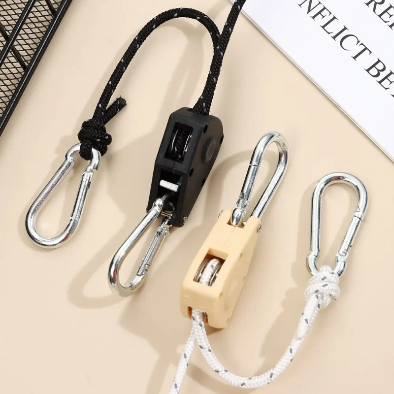 CampingRope - Verstellbares Flaschenzug Camping Seil