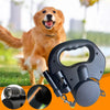 DogFri™ DoubleLeash: LED-Leuchte Doppelt Einziehbare Hundeleine