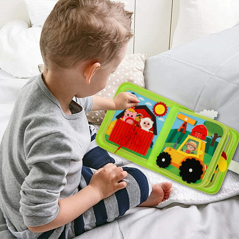 Kletshuts™ SensoryBook: Erstaunlich Sinneser Kinder Geschichte Buch