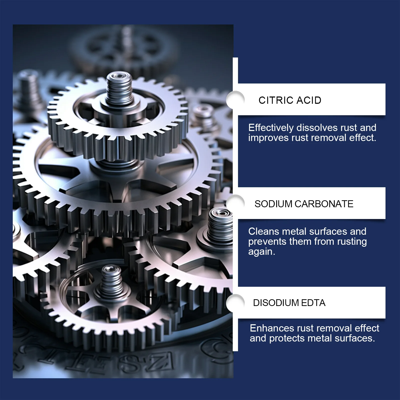 RustRemover 1+1 GRATIS: Leistungsstarker Einfach Anzuwendender Metall- Rost- Entferner