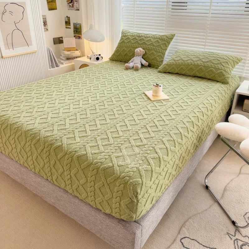 FluffySheets - Ultra Weich Und Warm Qualität Bett Blatt Satz