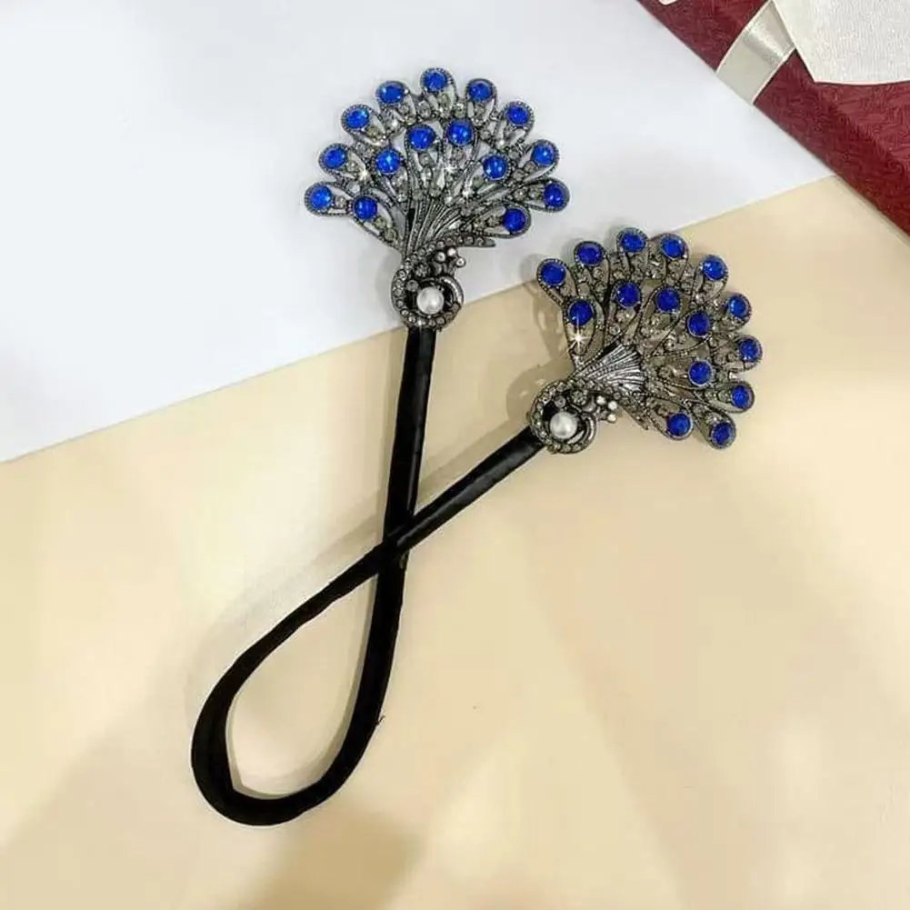 Rose® HairTie 1+1 GRATIS: Stylischer Haargummi Eleganter Vintage Kristall-Pferdeschwanz Twist-Halter