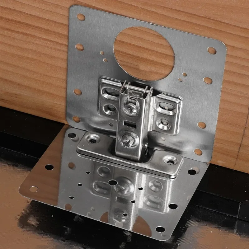 HingePlate: DIY-Möbel-Scharniere Reparatur-Seitenplatte