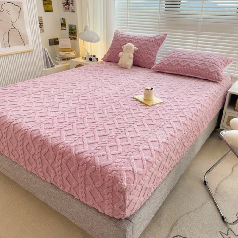 FluffySheets - Ultra Weich Und Warm Qualität Bett Blatt Satz