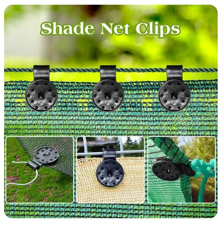 GlideHold® ShadeClips: Outdoor-Zelt Und Stoffschatten Langlebige Clips