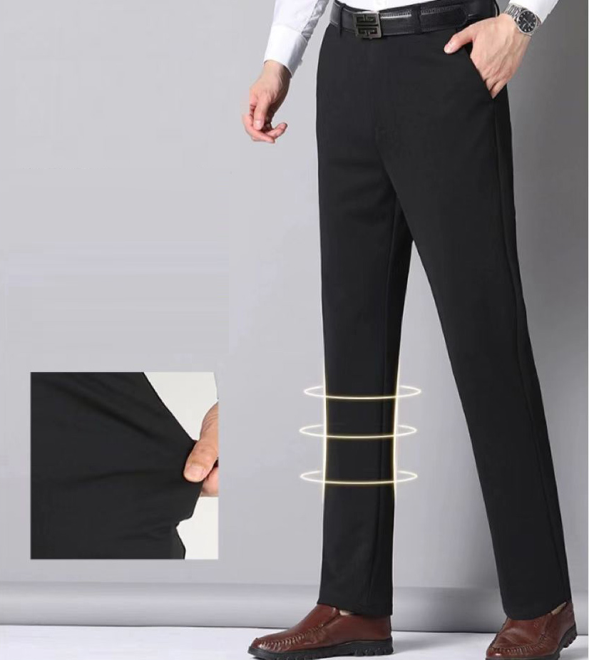 Icone™ ElasticPants: Herren Klassisch Bequem Elastisch Hose