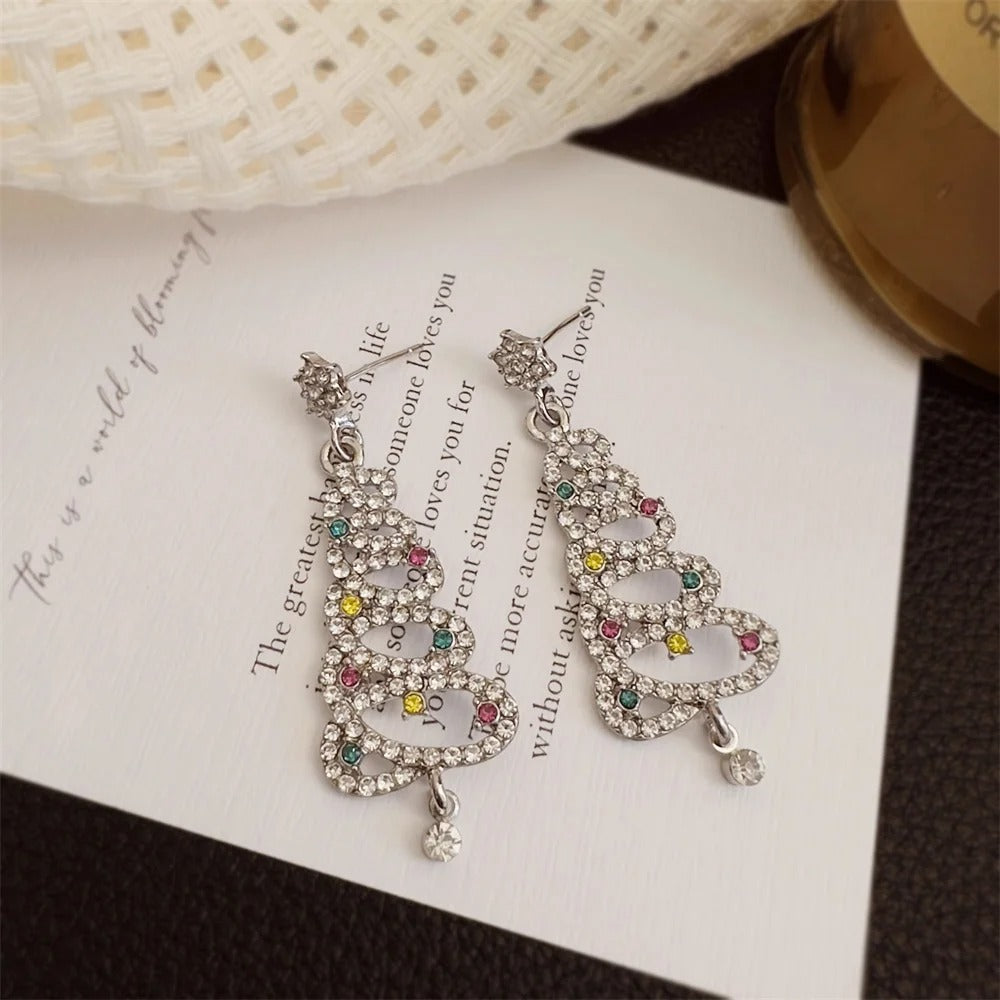 Jewelance™ ChristmasEarrings: Weihnachtsbaum-Ohrringe