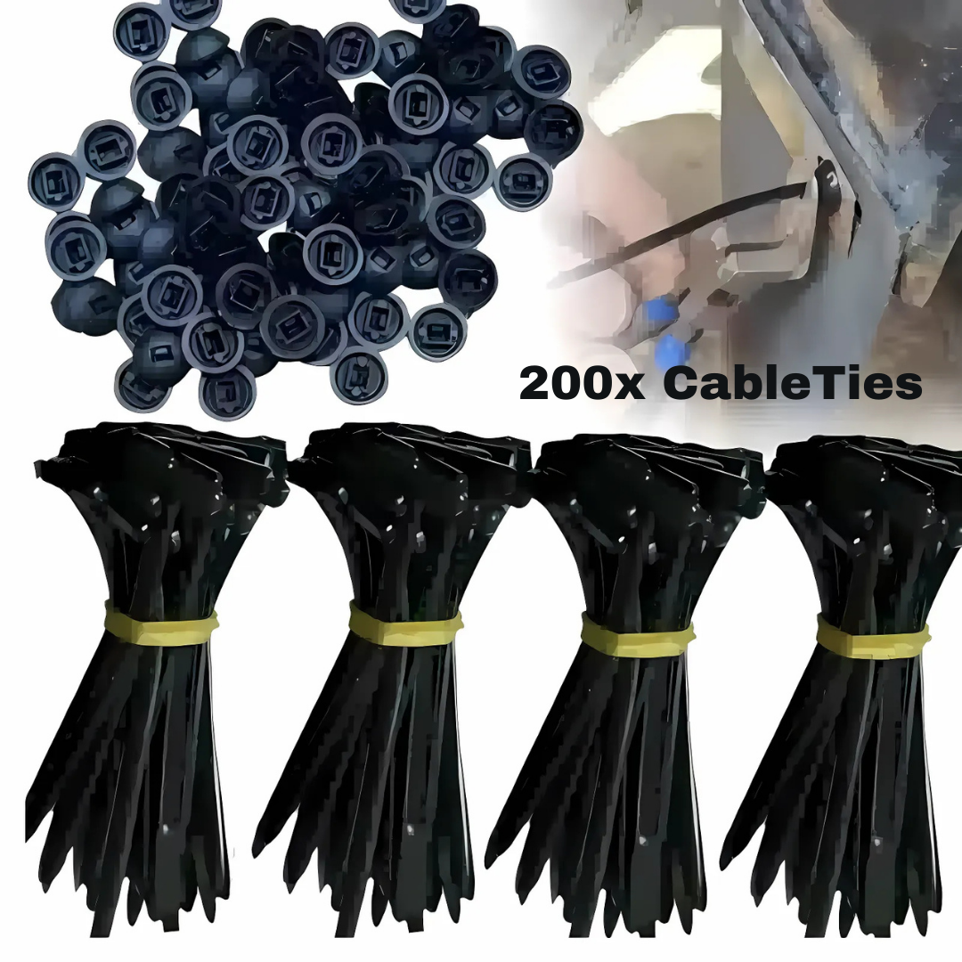 CableTies: Einfach Universell Schnalle Kabelbinder