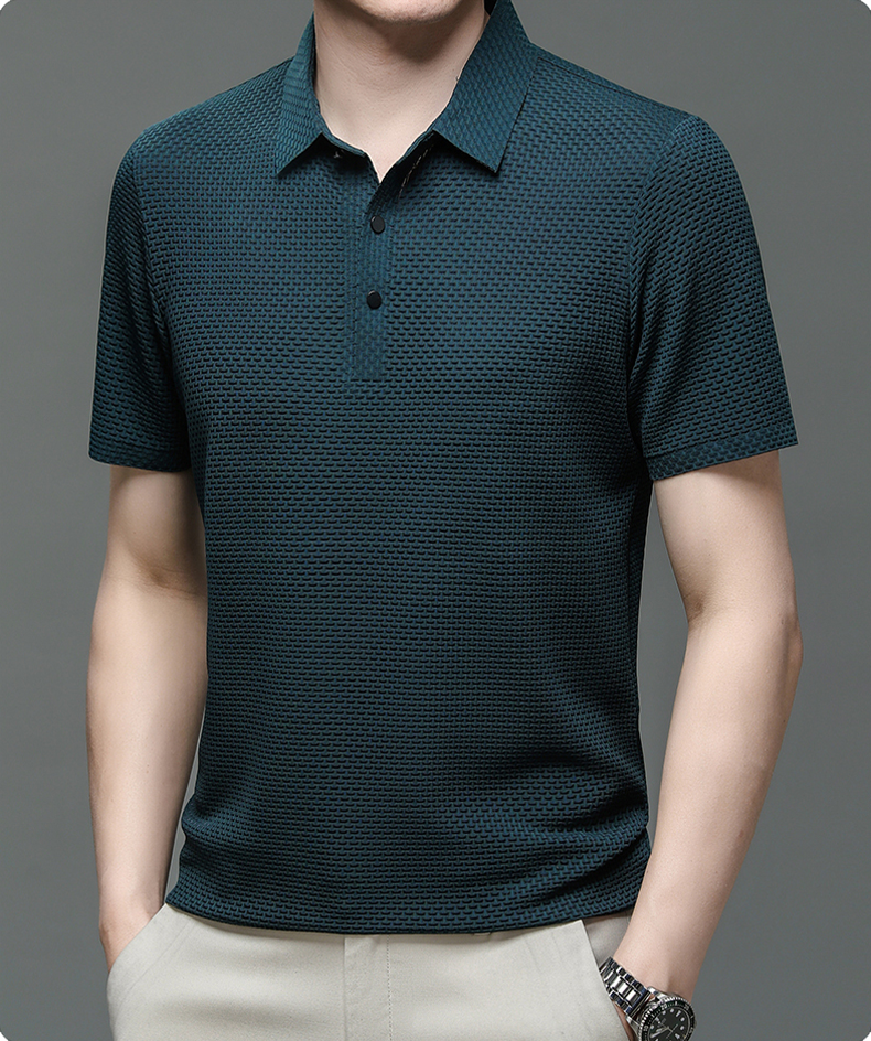 Icone™ BreathableShirt 1+1 GRATIS: Stilvolles, Atmungsaktives Herren Kurzarmhemd