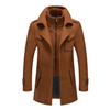 Icone™ WinterCoat: Luxuriöser Doppelkragen Stylischer Winter-Trenchcoat