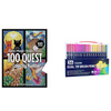 Kletshuts™ ColorQuest: 100 Suche Farbe Von Zahlen Ausmalen Buch