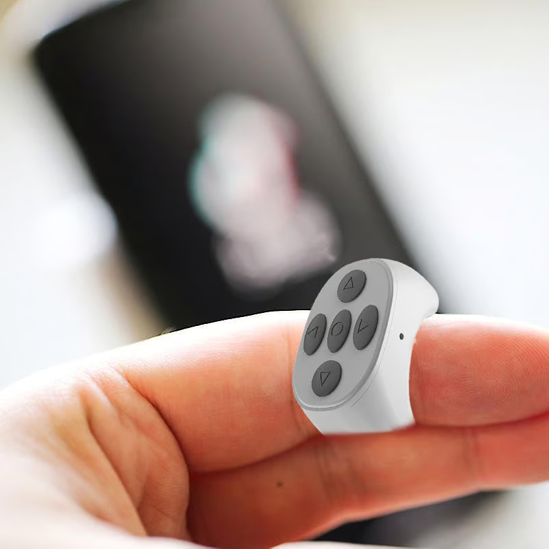 FingerRemote: Kabellose Bluetooth-Fernbedienung für den Finger