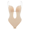 Icone™ SeamlessBodysuit: Tief Geschnittener Nahtloser Bodysuit Shapewear