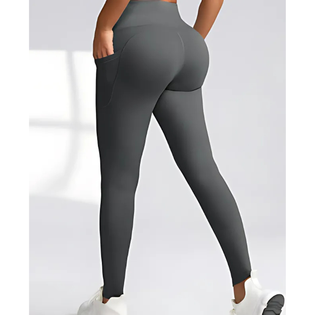 Icone™ TrainingLeggings: Hoher Taille Figurformende Bauchkontrolle Leggings