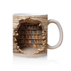 LibraryMug - 3D Bibliothek Design Becher