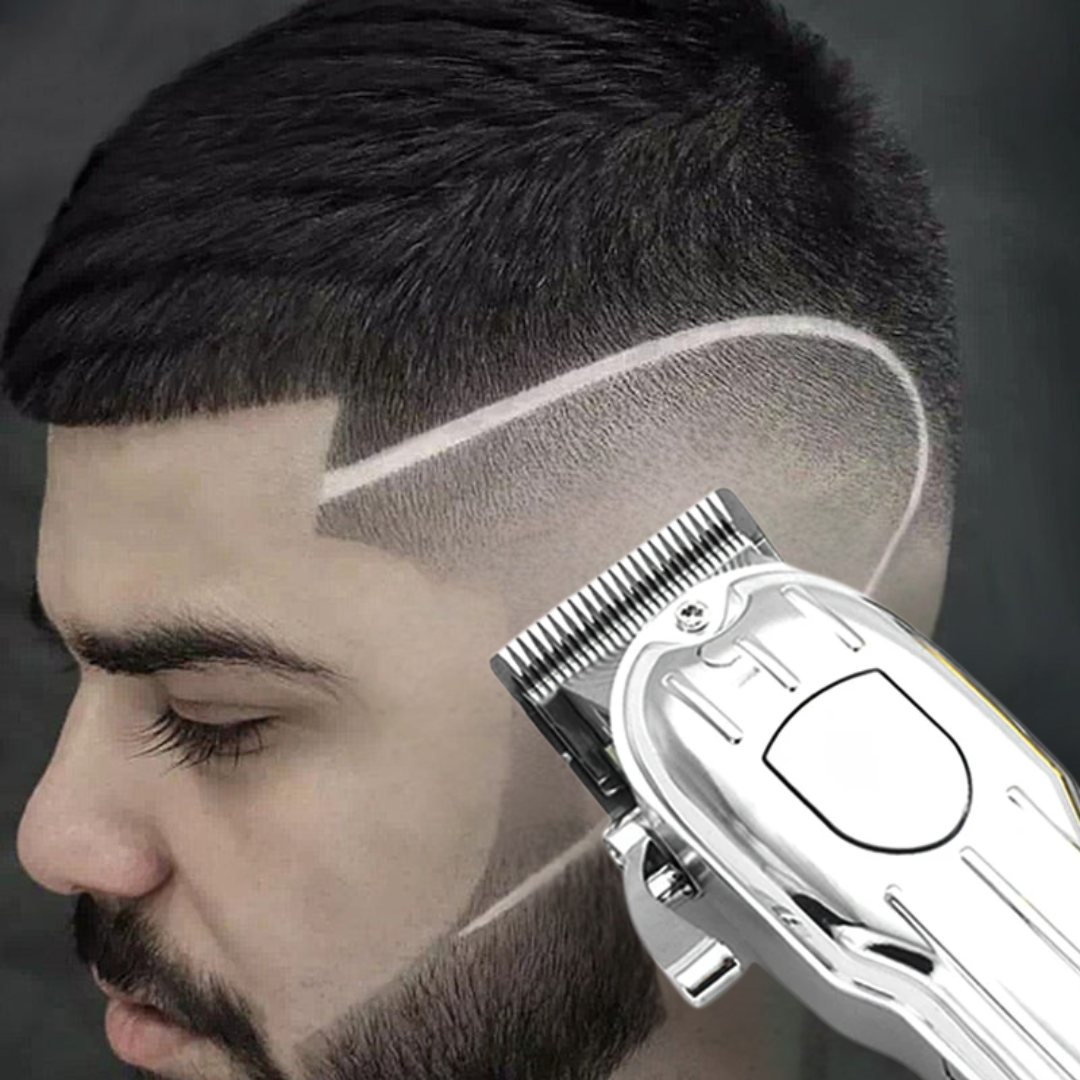 Rose® HairClipper: Digital LCD Rasierer Professionell Haar Klipper