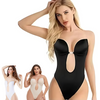 Icone™ SeamlessBodysuit: Tief Geschnittener Nahtloser Bodysuit Shapewear