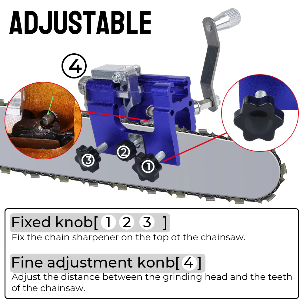 ChainsawGrinder - Schärfwerkzeug für Kettensägen