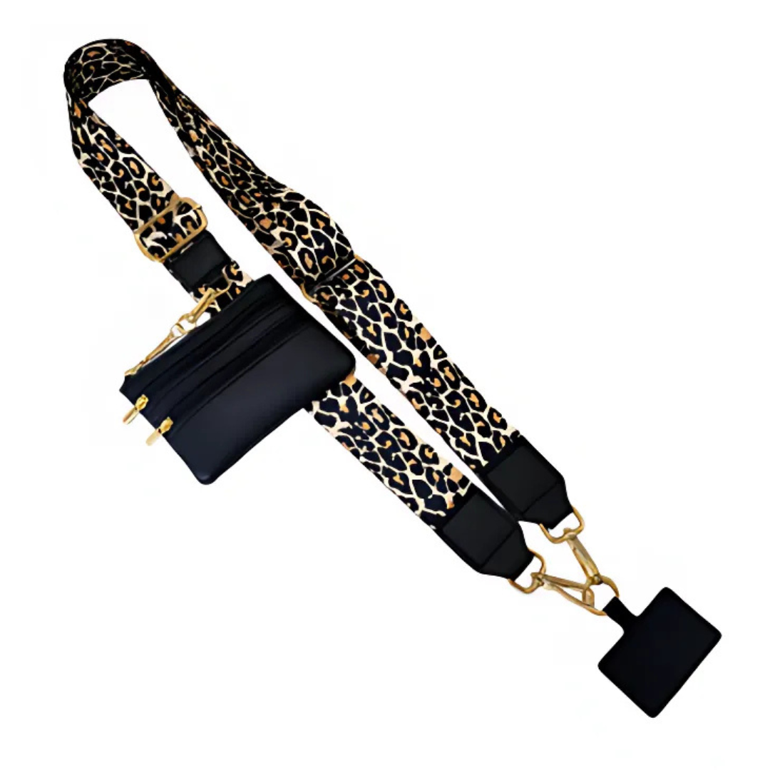 Icone™ PhoneStrap: Verstellbarer Crossbody- Handyriemen Mit Pouch