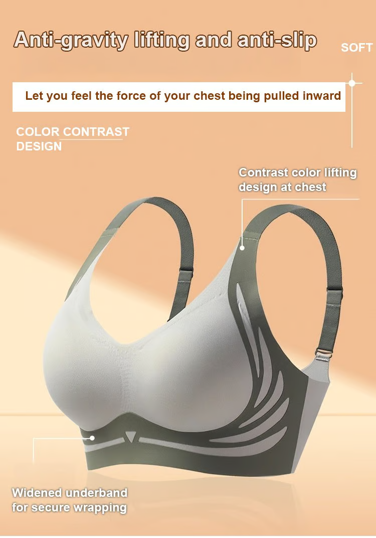 Icone™ SeamlessBra: Drahtlos Anti Durchhängen Nahtlos BH