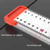 DrillRuler -2-in-1-Bohrer Positionierungs Lineal