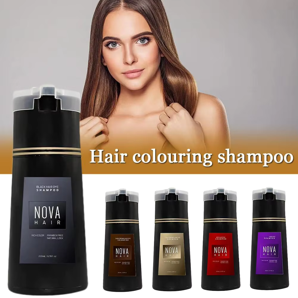 Rose® DyeShampoo: Sofortiges Haar Färben Shampoo