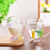 CrystalMug - Doppelt Schicht Kreativ Glas Becher