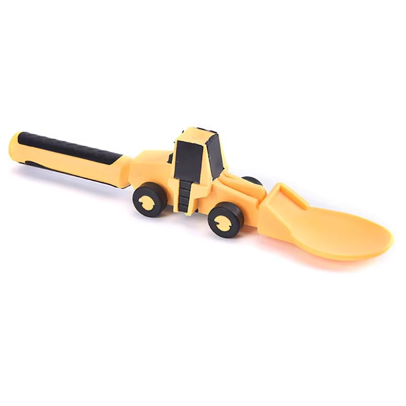 Kletshuts™ CarCutlery: Kinder Baubesteck Set