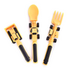 Kletshuts™ CarCutlery: Kinder Baubesteck Set