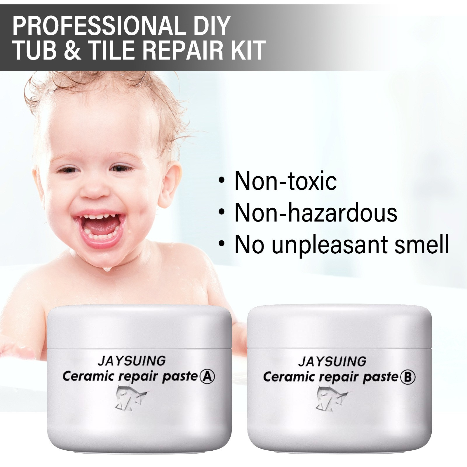 CeramicPaste - Keramikfliesen Reparatur Pasten Set