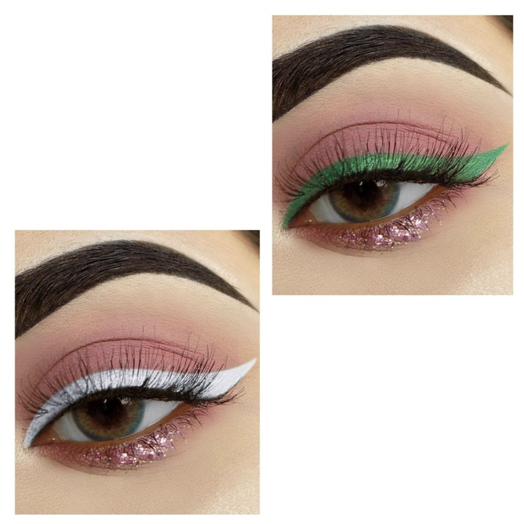 WaterproofEyeliner - Langanhaltender Wasserfester Augen- und Lippe Liner Bleistift 12-Teiliges Set