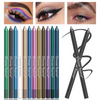 WaterproofEyeliner - Langanhaltender Wasserfester Augen- und Lippe Liner Bleistift 12-Teiliges Set