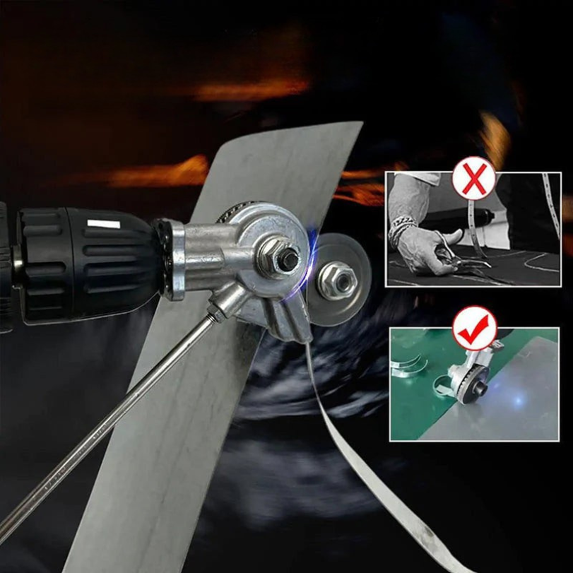 ShearCutter – Elektrische Bohrmaschine Anhang Metall Blechschneider Universell Set
