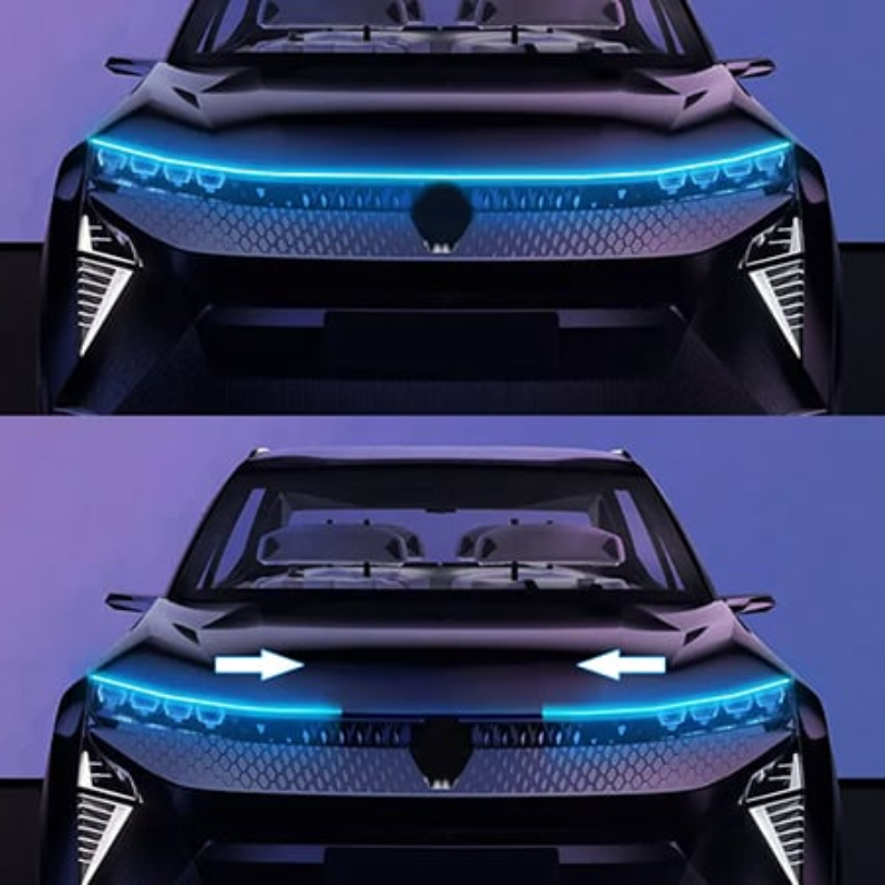 Ledsen™ CarLights - Dynamische LED-Motorhaubenbeleuchtung, 2M Leiste