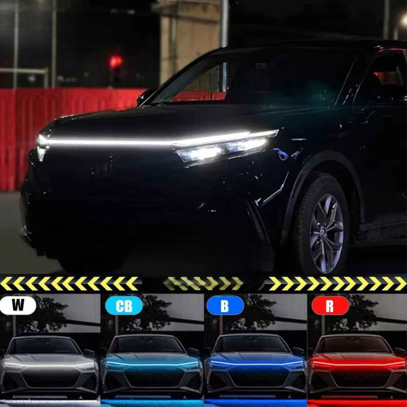 Ledsen™ CarLights - Dynamische LED-Motorhaubenbeleuchtung, 2M Leiste