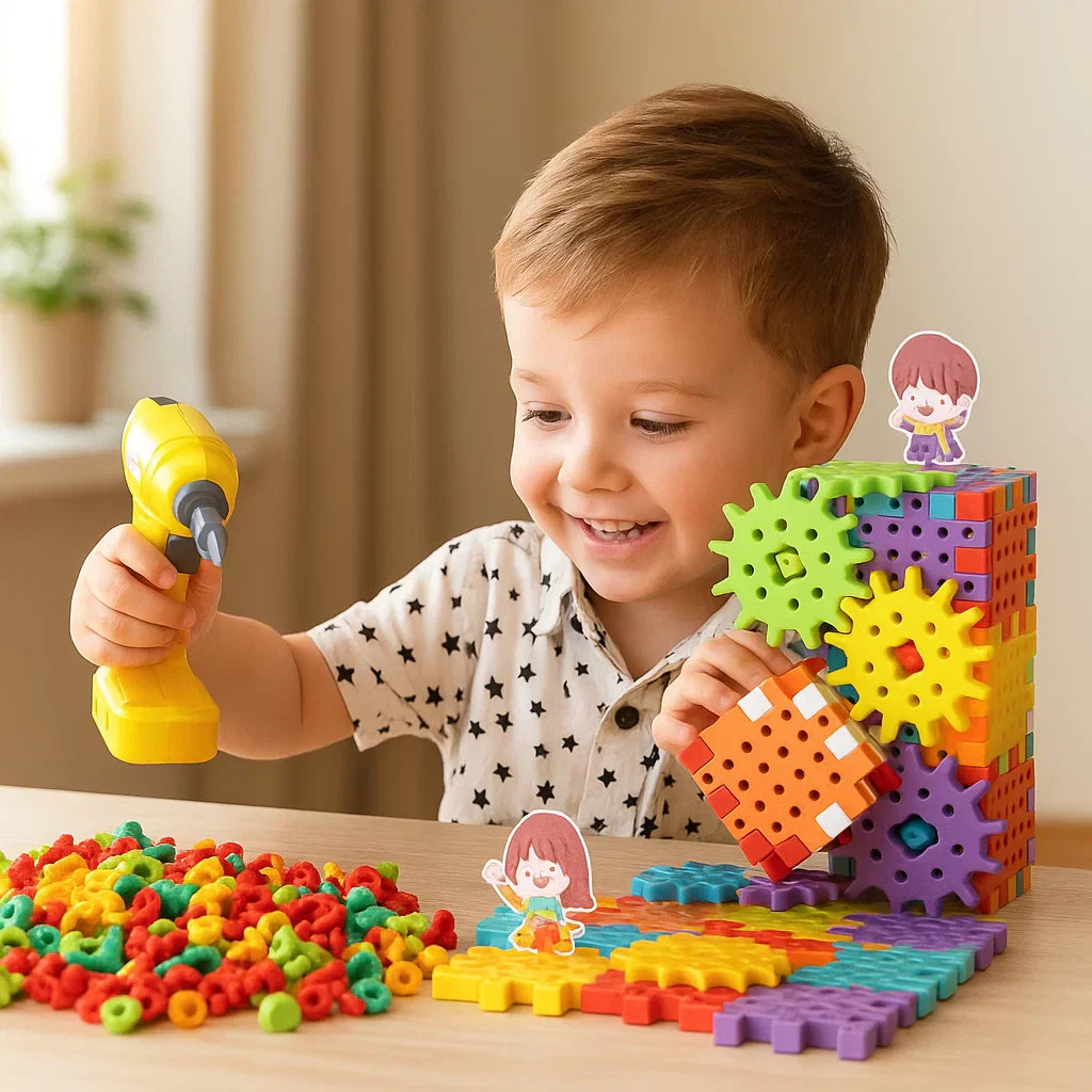 Kletshuts™ GearPuzzle: Erstaunlich Interaktiv 3D Ausrüstung Puzzle Spiel Set