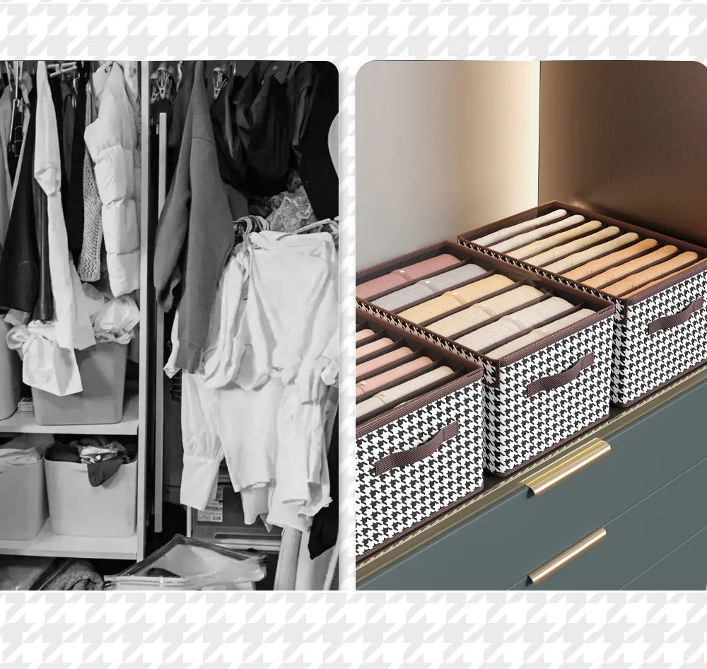 Globetrek° ClothesStorage 1+1 GRATIS: Faltbarer Kleider Organizer Aufbewahrungs Box