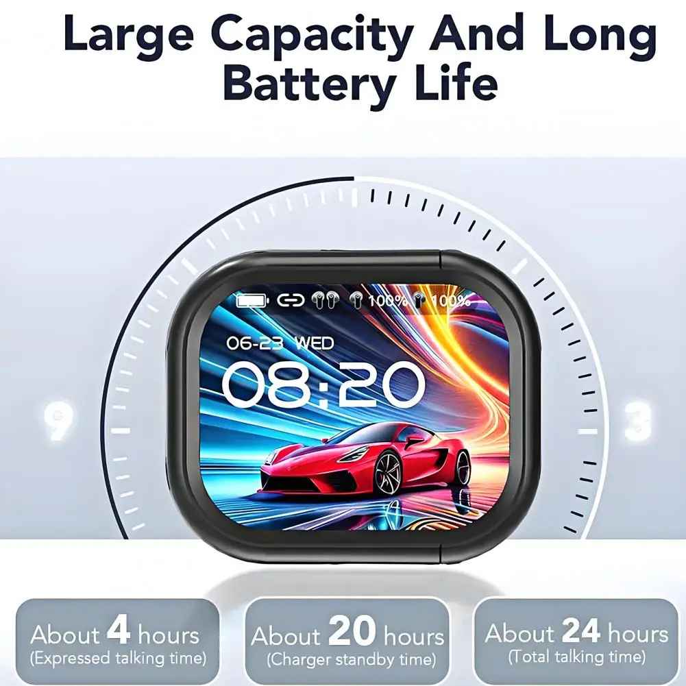 ProEarbuds™ – Kompakte Reise-Ohrhörer Mit Smart Display