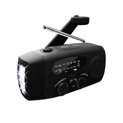 MultiRadio - Multifunktionales Solar Tragbares Notfallradio