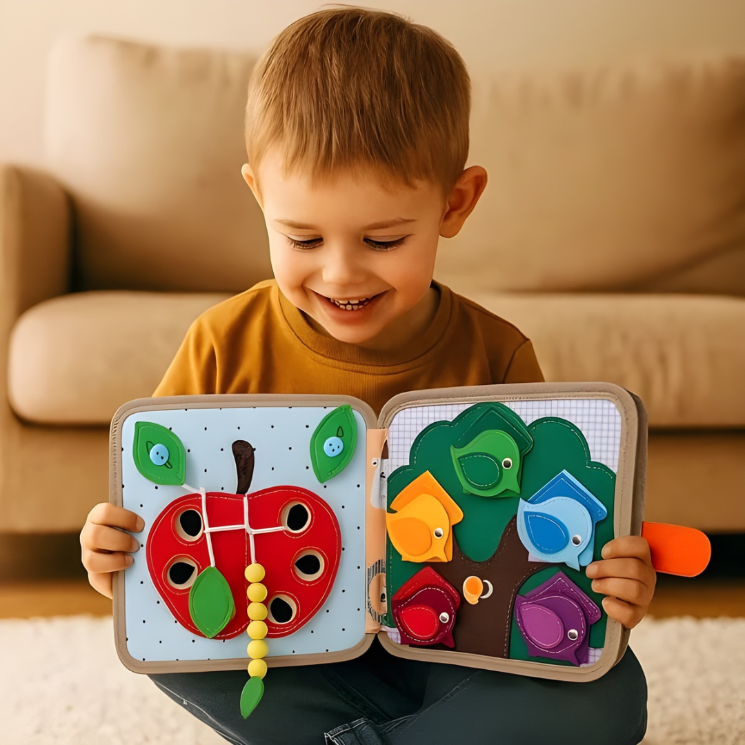 Kletshuts™ SensoryBook: Erstaunlich Sinneser Kinder Geschichte Buch