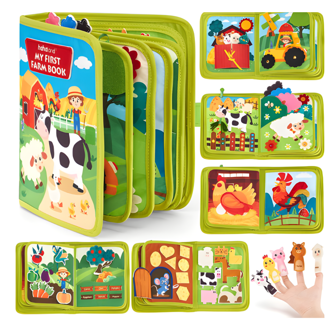 Kletshuts™ SensoryBook: Erstaunlich Sinneser Kinder Geschichte Buch