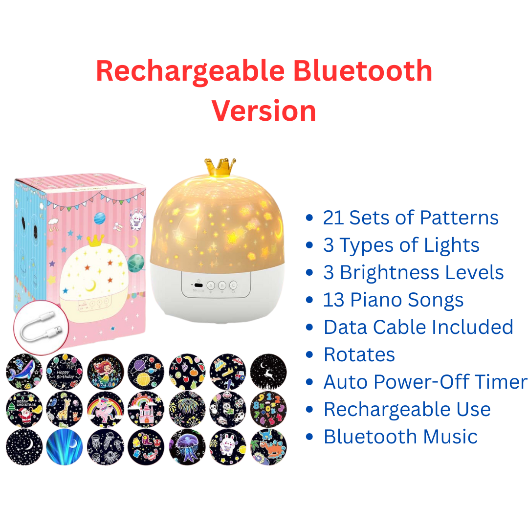 Ledsen™ MagicLight: Magischer Kinder- Nachtlicht- Projektor