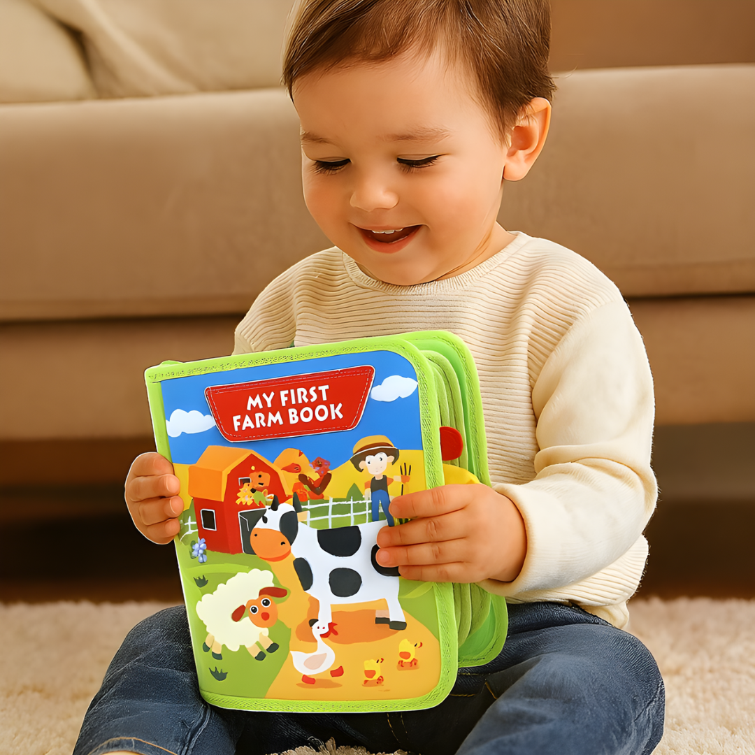 Kletshuts™ SensoryBook: Erstaunlich Sinneser Kinder Geschichte Buch